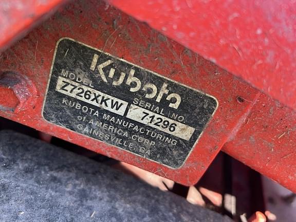 Image of Kubota Z726XKW Image 1