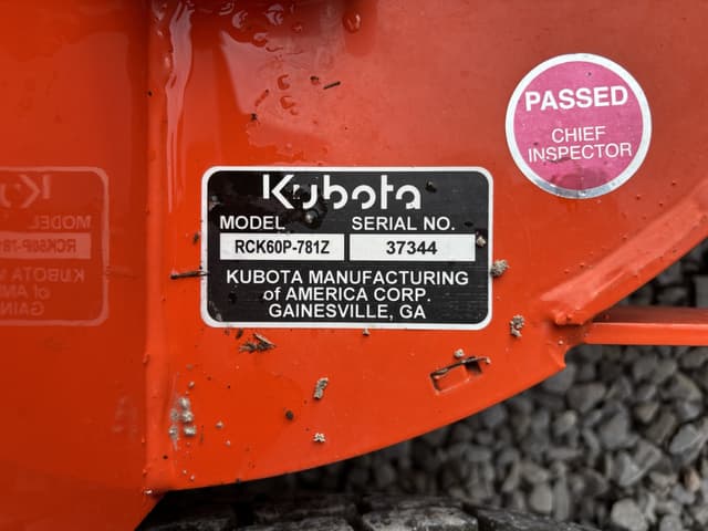 Image of Kubota Z781KWTI equipment image 3