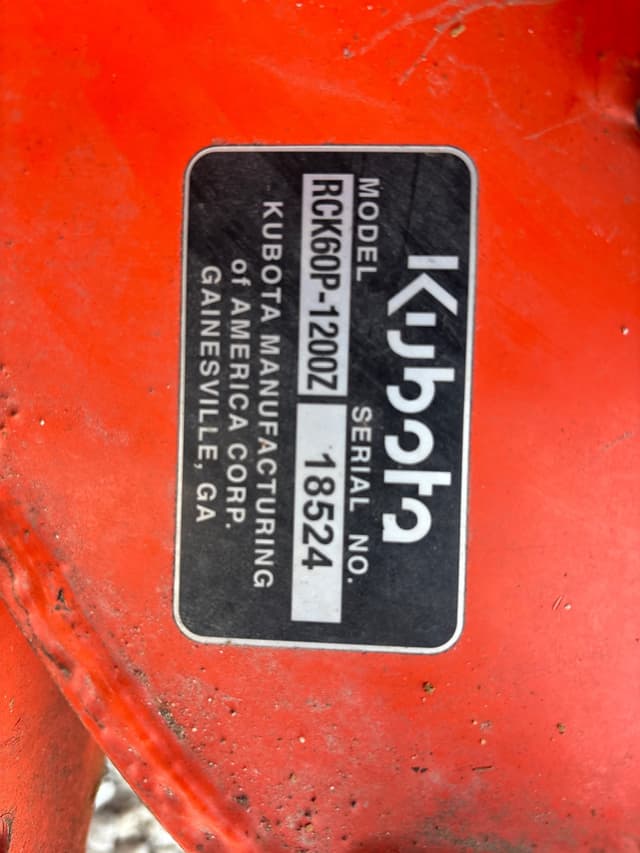 Image of Kubota ZD1211 equipment image 4