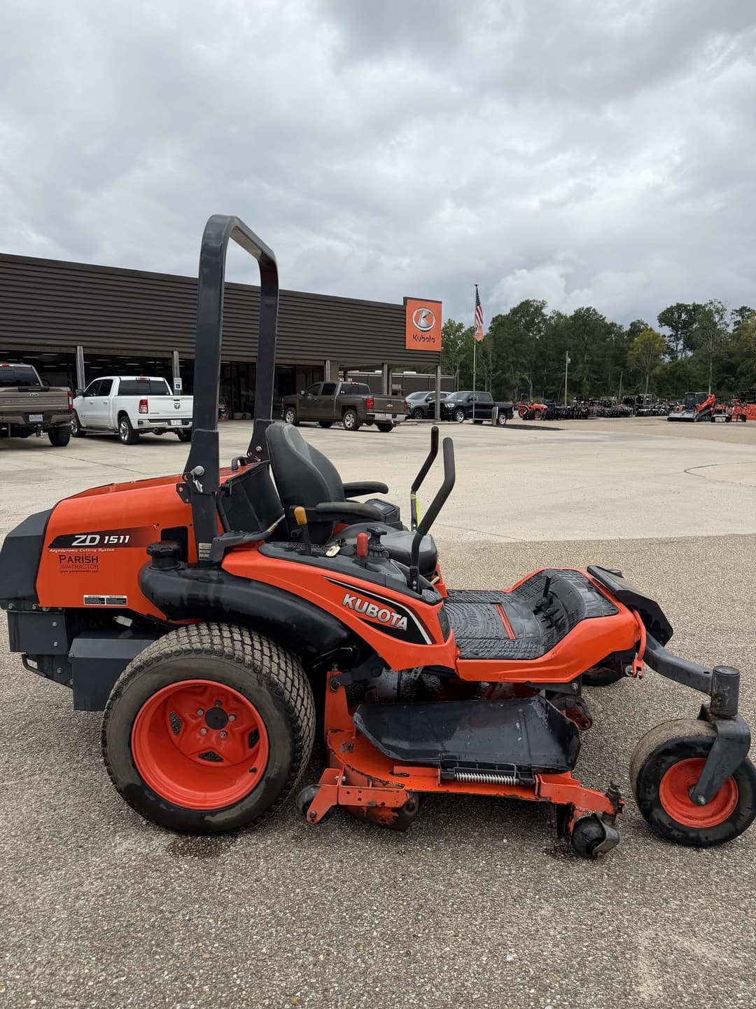 Image of Kubota ZD1511LF Image 1