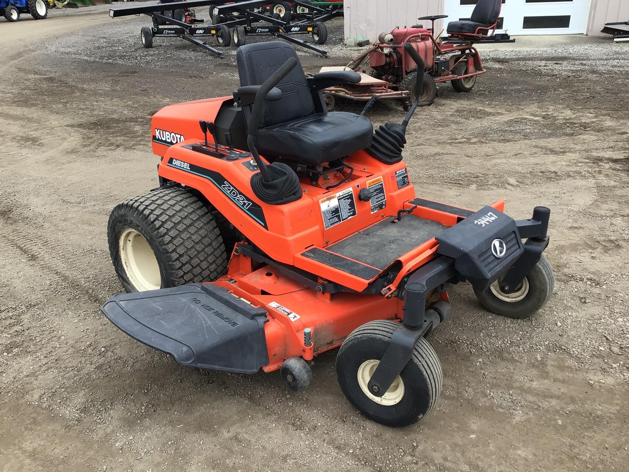 Kubota ZD21 Equipment Image0