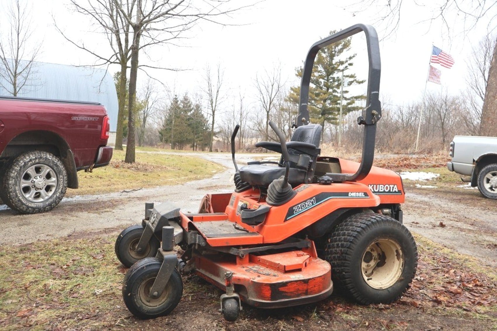 Kubota ZD21 Equipment Image0