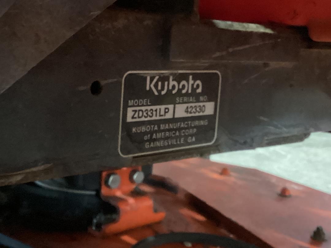 Image of Kubota ZD331 Image 1
