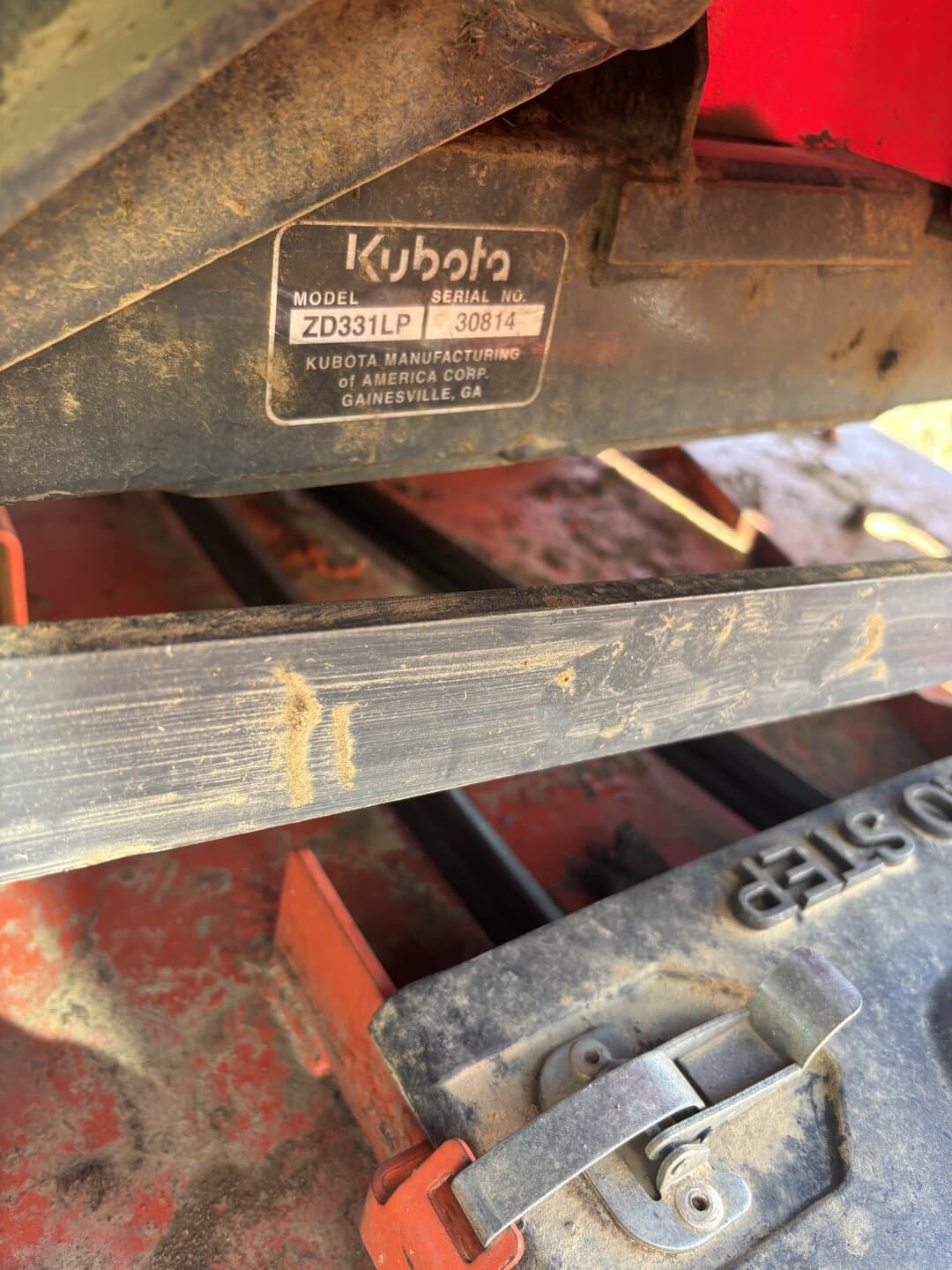 Image of Kubota ZD331P Image 1