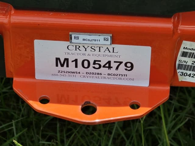 Image of Kubota Z252KW-54 equipment image 4
