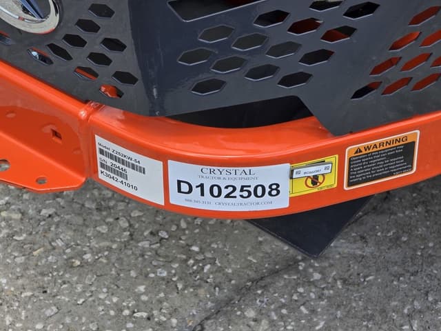 Image of Kubota Z252KW-54 equipment image 4