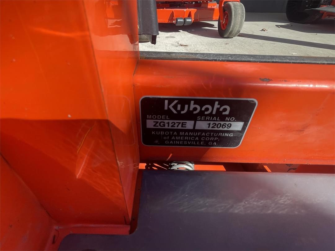 Image of Kubota ZG127E Image 1