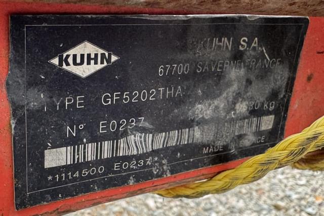 Image of Kuhn GF5202THA equipment image 4