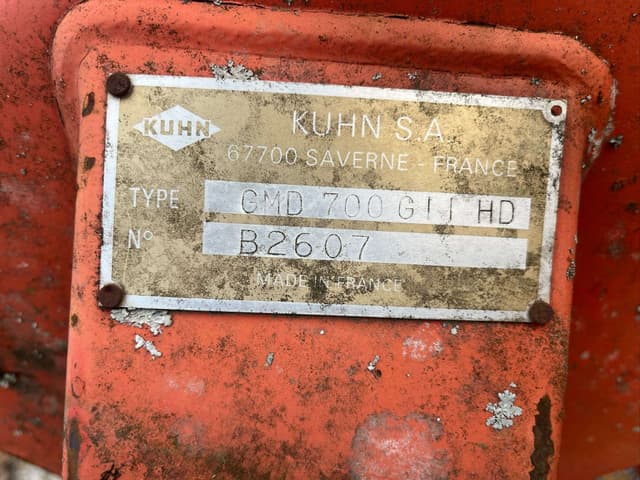 Image of Kuhn GMD 700-GII HD equipment image 4