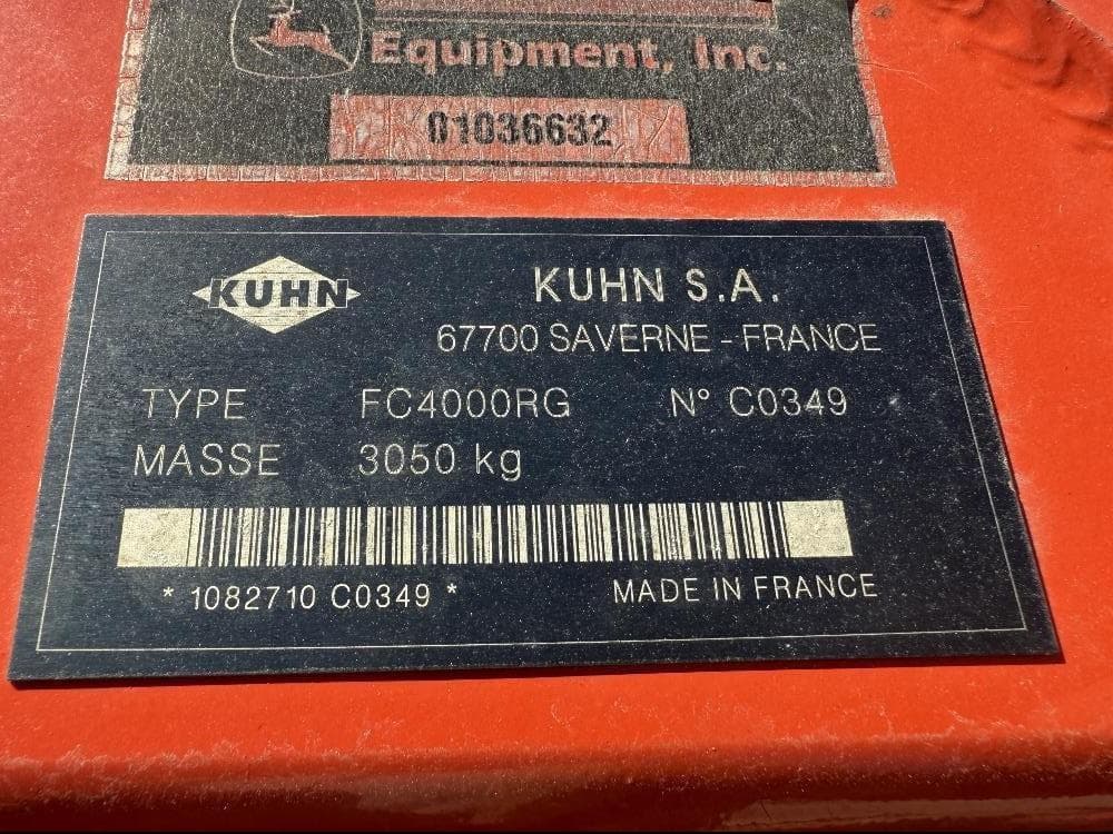 Image of Kuhn FC4000RG Image 1