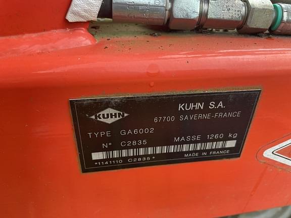 Image of Kuhn GA6002 equipment image 2