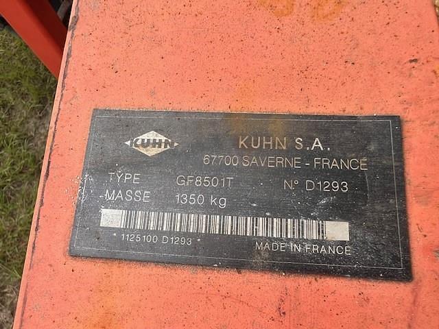 Image of Kuhn GF8501T equipment image 4