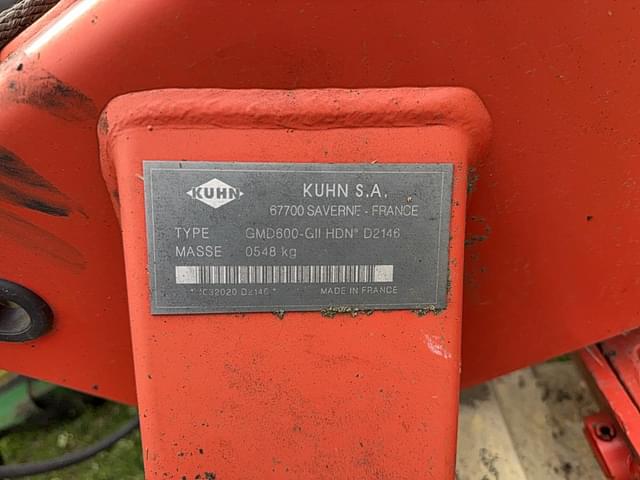 Image of Kuhn GMD 600 equipment image 4