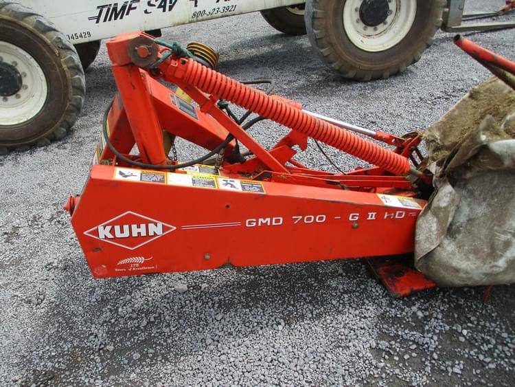 Kuhn GMD 700GII HD Hay and Forage Mowers Disk for Sale Tractor Zoom