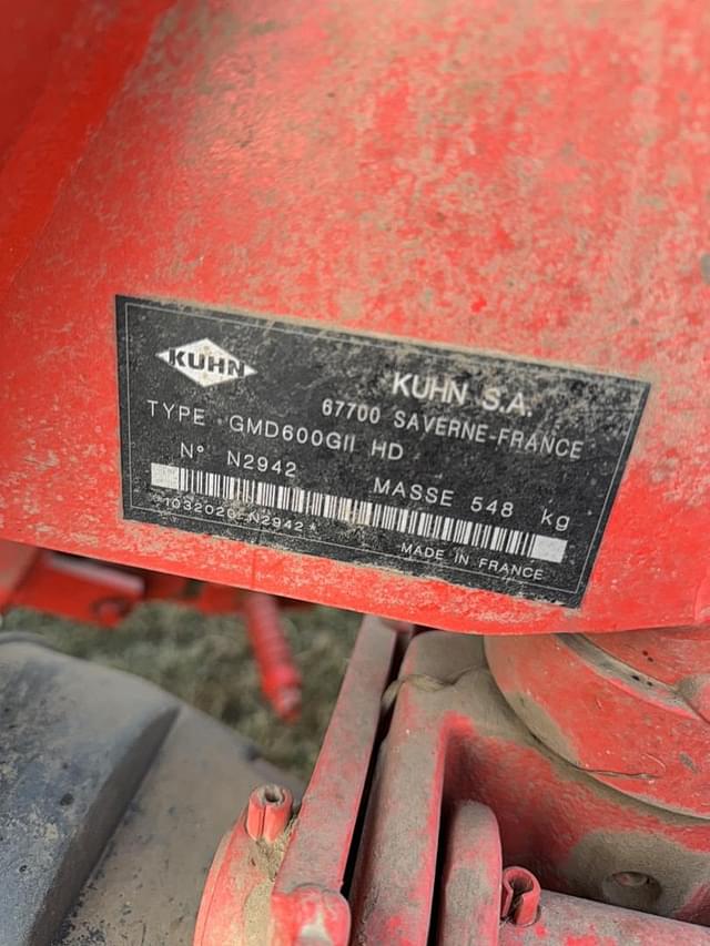 Image of Kuhn GMD 600-GII HD equipment image 3