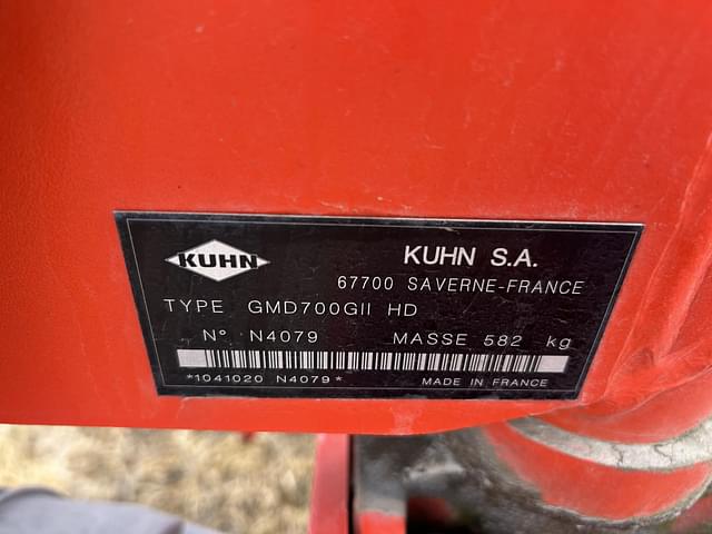 Image of Kuhn GMD 700-GII equipment image 4