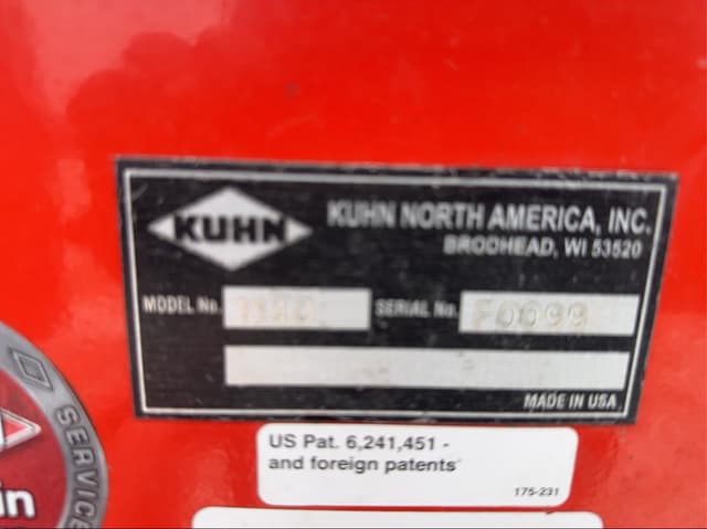 Image of Kuhn Knight 1140 equipment image 3