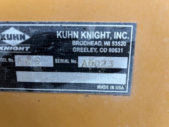 Image of Kuhn Knight 4142 equipment image 4