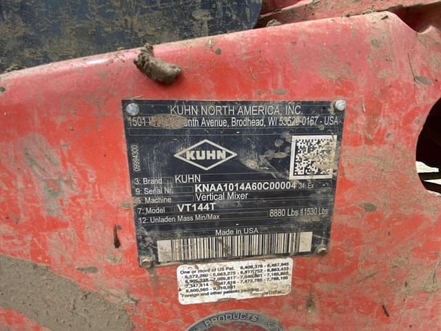 Image of Kuhn Knight VT 144 equipment image 1