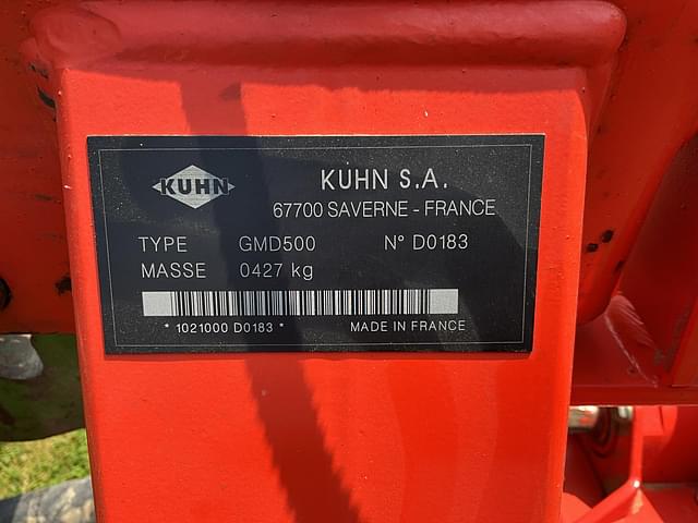 Image of Kuhn GMD 500 equipment image 3