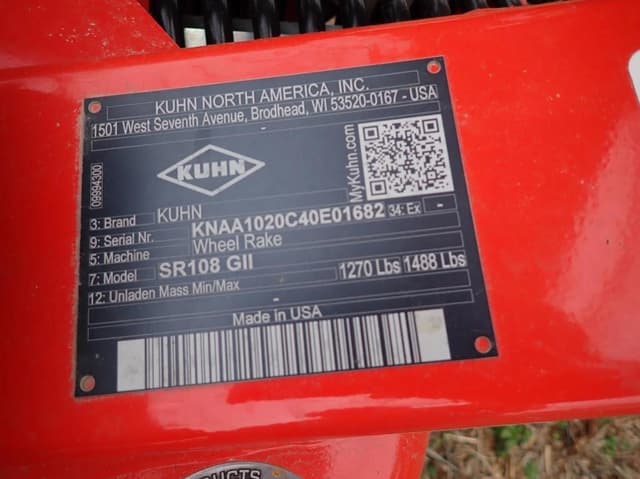 Image of Kuhn SR108GII equipment image 4