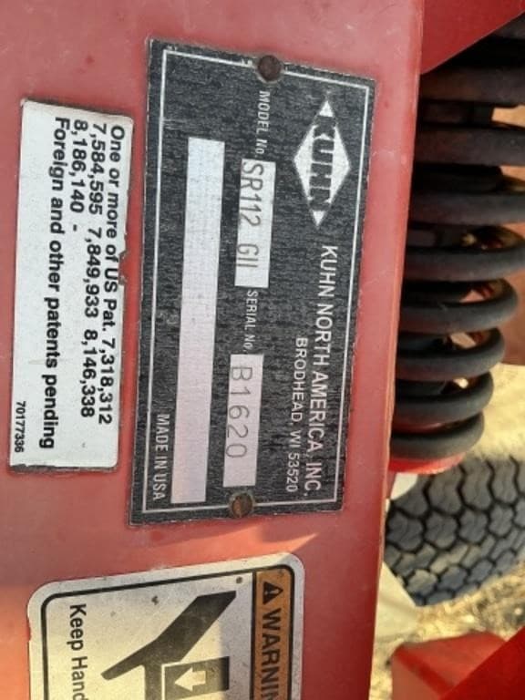 Image of Kuhn SR112GII equipment image 4