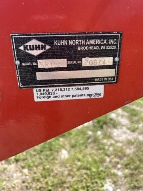 Image of Kuhn SR110 equipment image 4