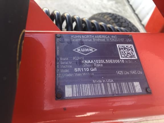 Image of Kuhn SR110GII equipment image 1