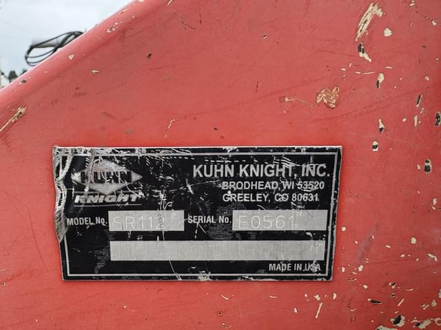 Image of Kuhn SR112 equipment image 2