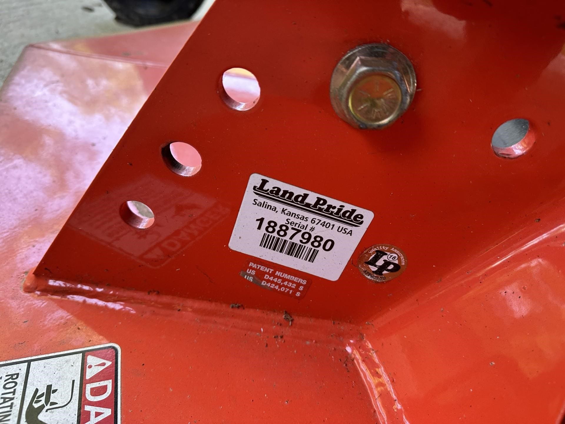 2023 Land Pride FDR1660 Equipment Image0