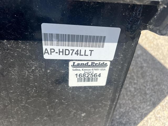Image of Land Pride AP-HD74LLT equipment image 3