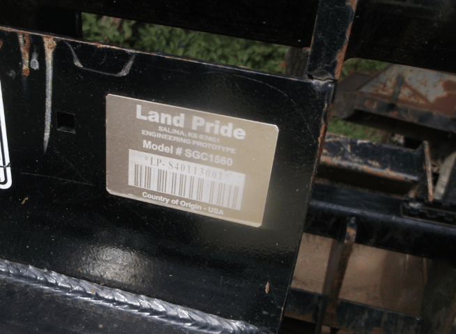 Image of Land Pride SGC1560 Image 1