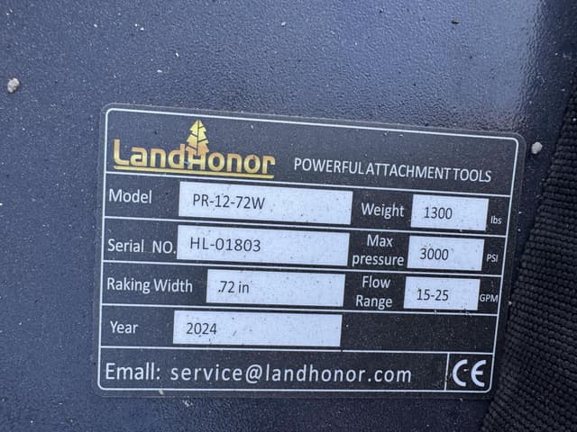 Image of Land Honor PR-12-72W equipment image 4