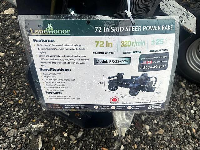 Image of Land Honor PR-12-72W equipment image 4