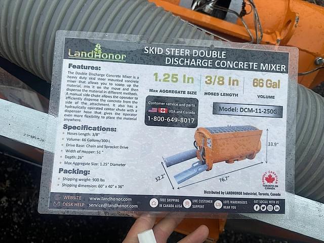 Image of Land Honor DCM-11-250G  equipment image 4