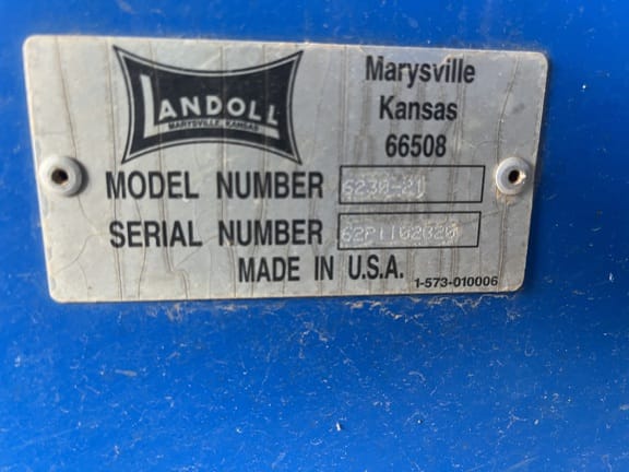 Landoll 6230-21 Equipment Image0