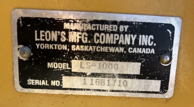 Image of Leon 1000 equipment image 4