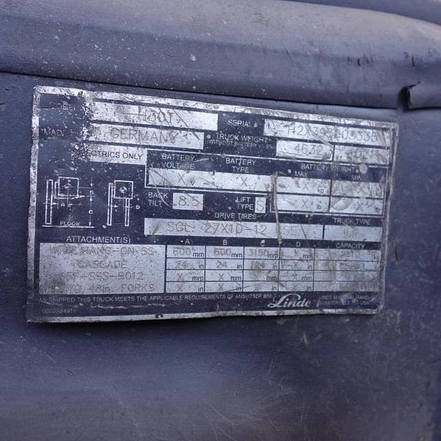 Image of Linde H25T equipment image 1