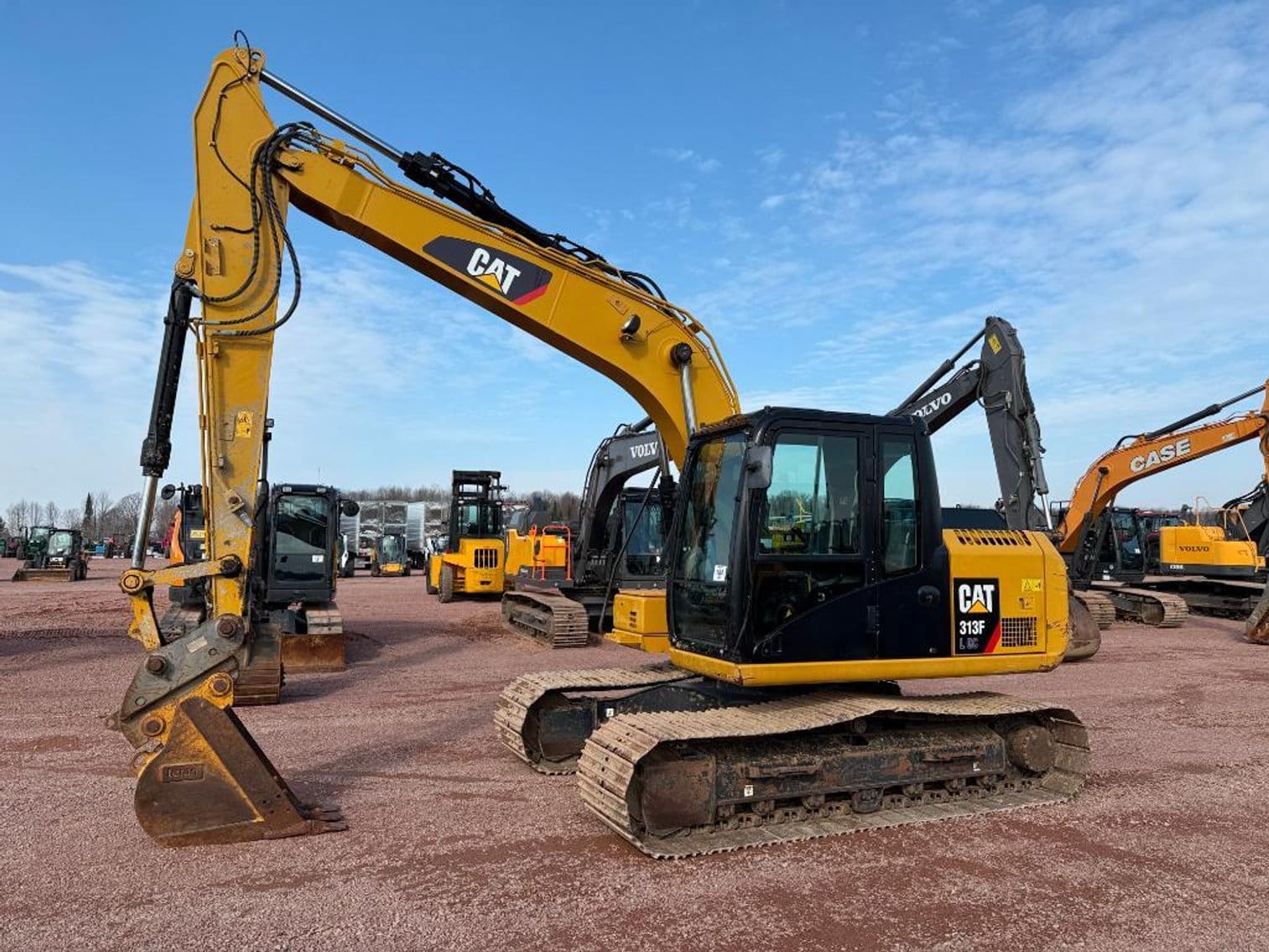 2015 Caterpillar 313FLGC Equipment Image0