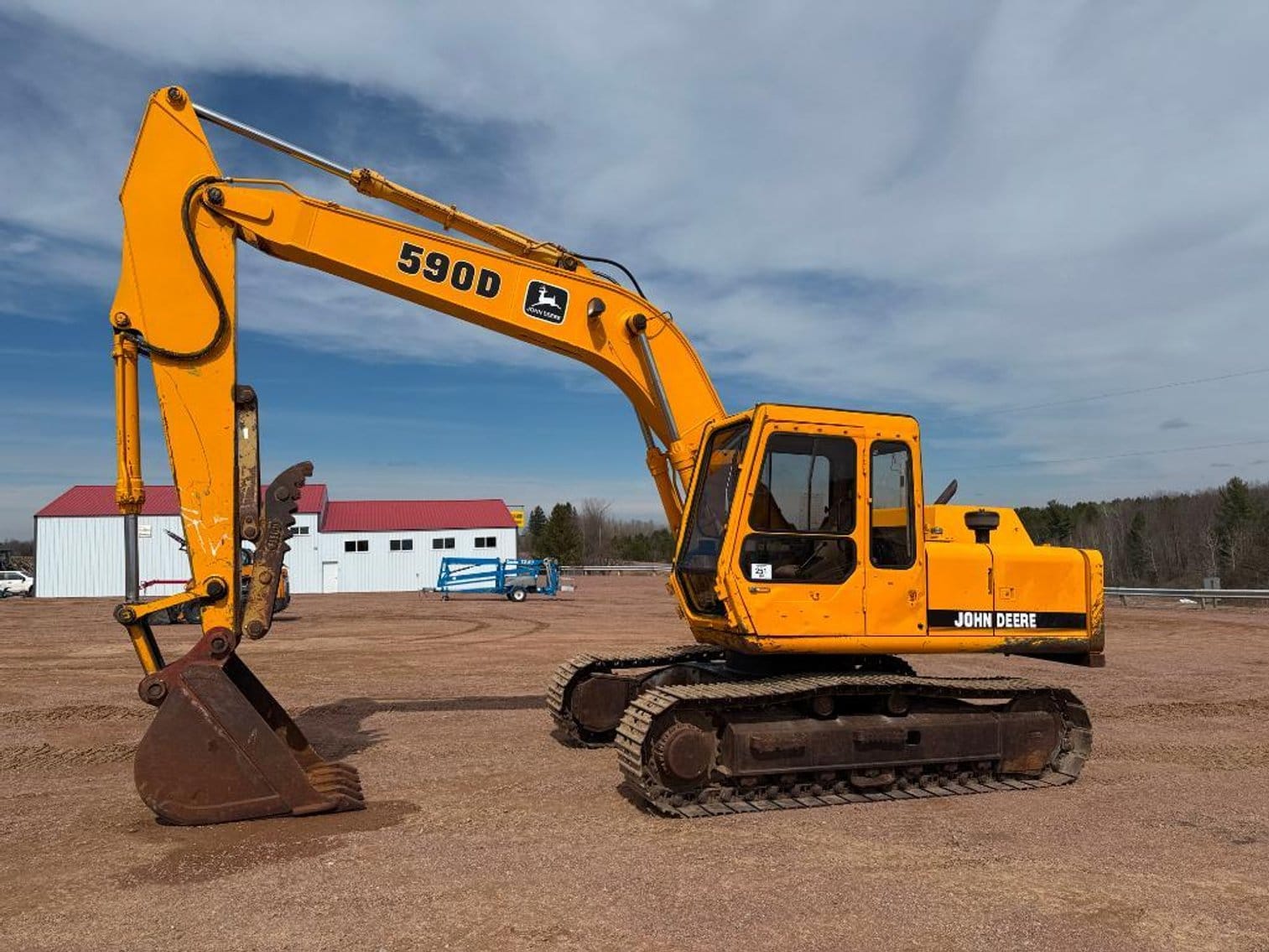 1992 John Deere 590D Equipment Image0