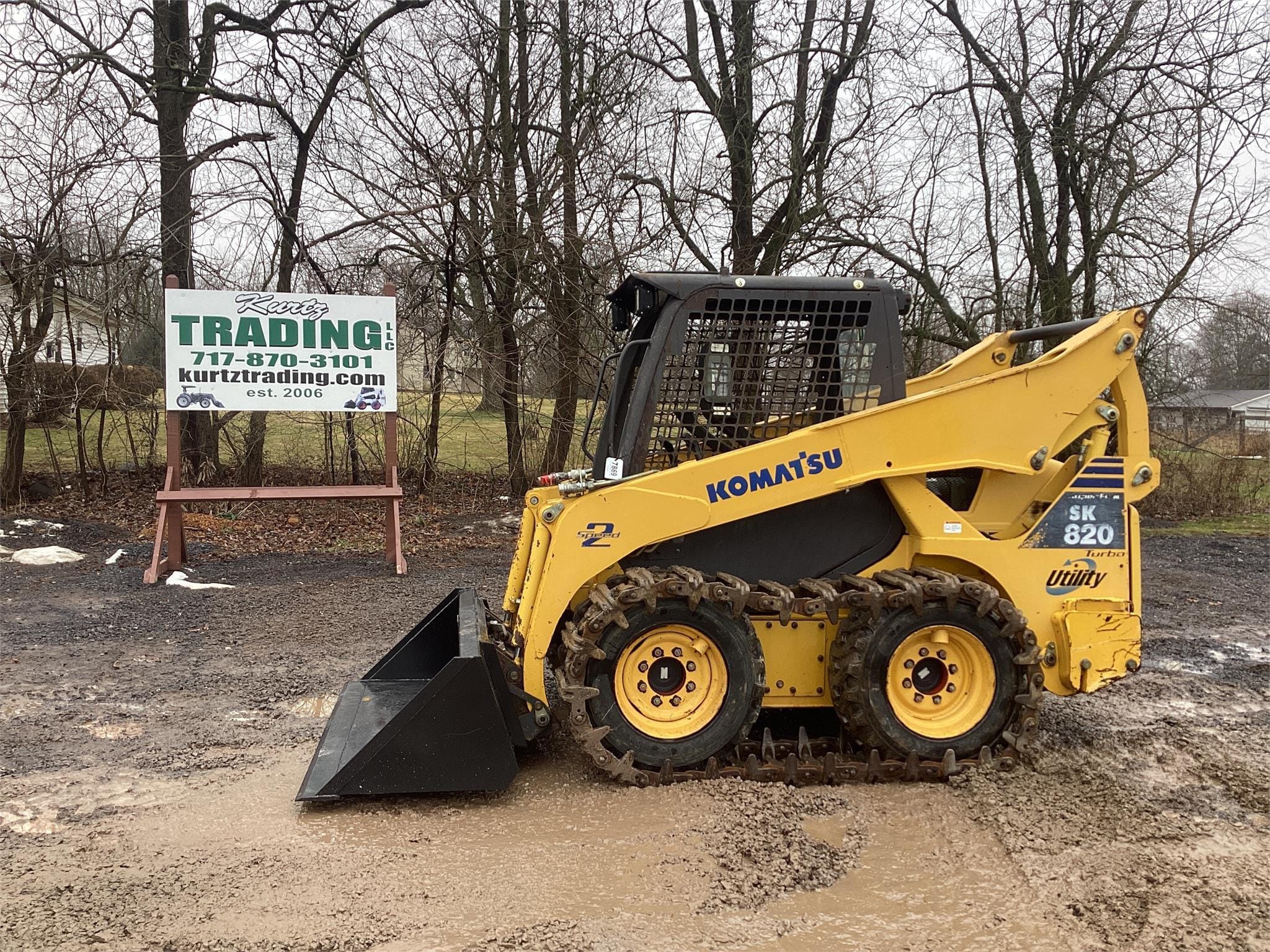 Main image Komatsu SK820