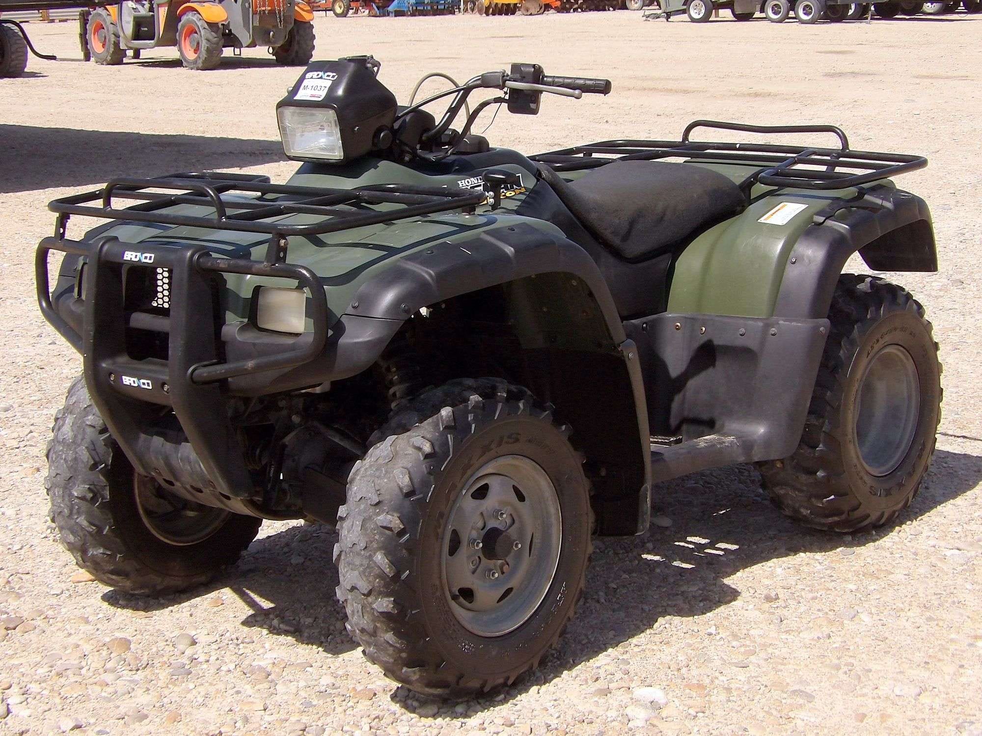 2001 Honda Foreman Rubicon Equipment Image0