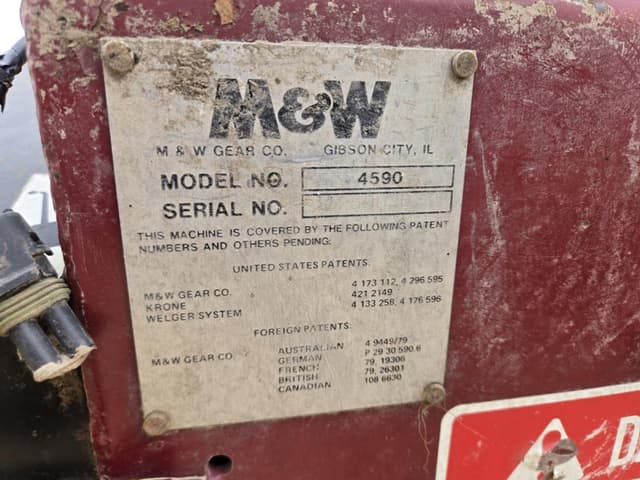 Image of M&W 4590 equipment image 3