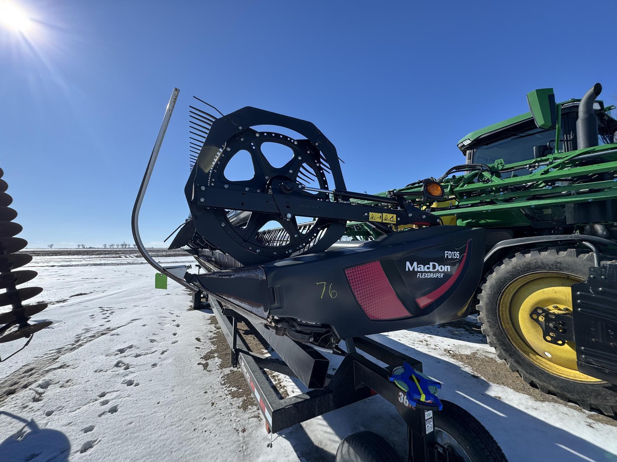 2022 MacDon FD135 Equipment Image0