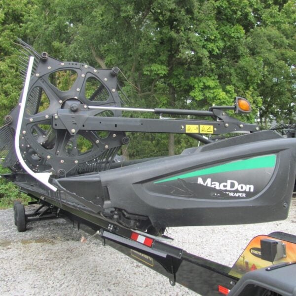 SOLD - MacDon FD75 Harvesting with 45 ft | Tractor Zoom