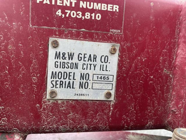 Image of M&W 1465 equipment image 1