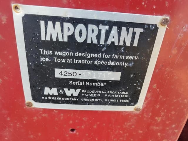 Image of M&W 4250 equipment image 4