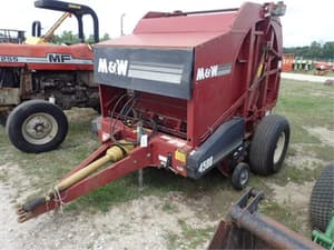 SOLD - M&W 4500 Round Bale Hay Baler - String Wrap Hay and Forage with ...