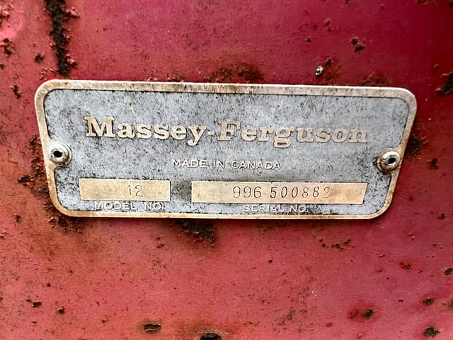 Image of Massey Ferguson 12 equipment image 4