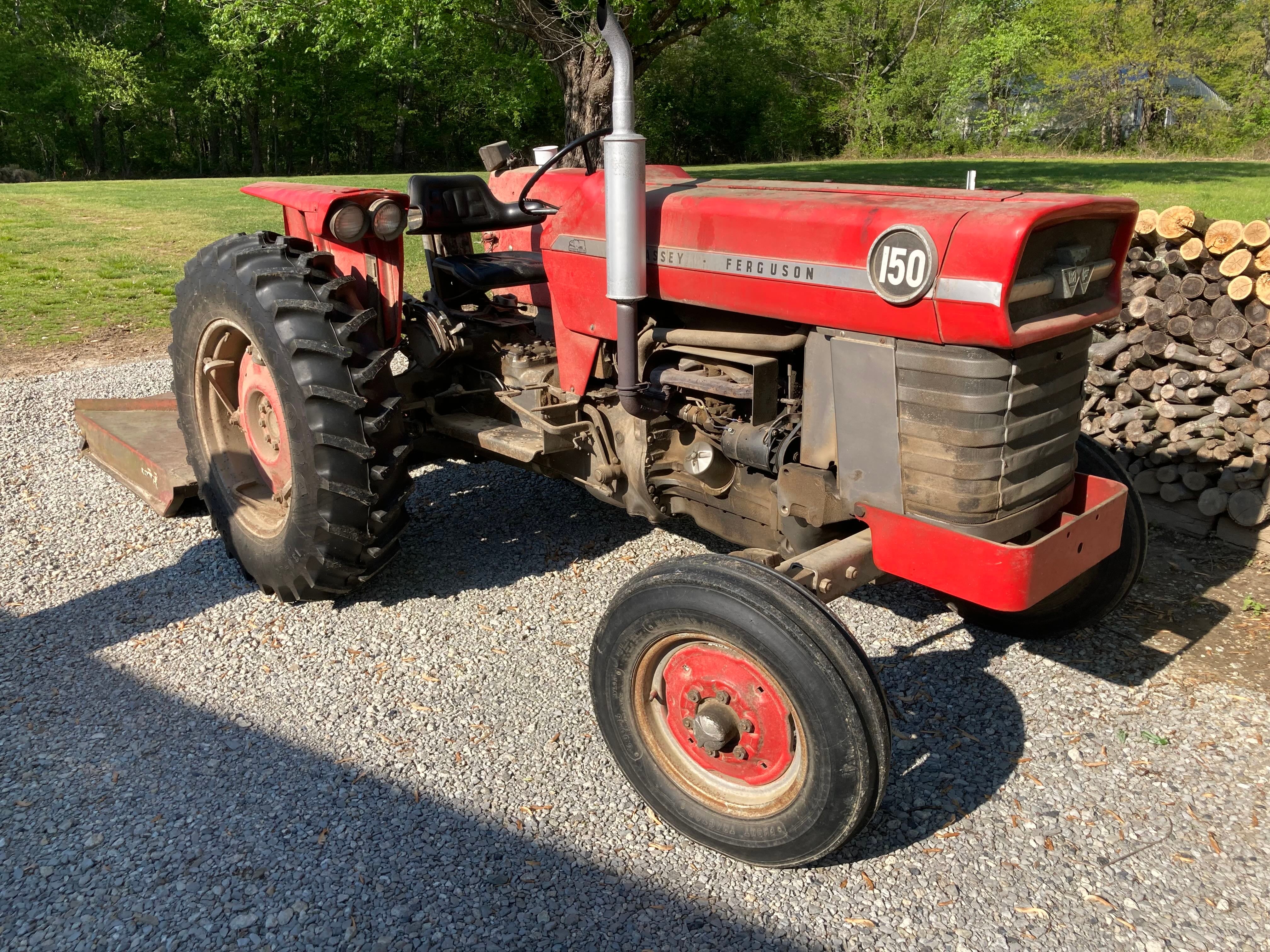 SOLD - Massey Ferguson 150 Stock No. 25656X Tractors with 4,835 Hrs ...